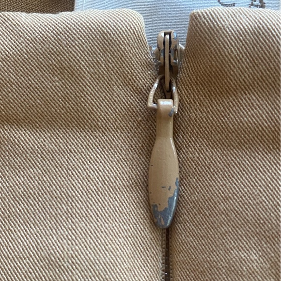 Doncaster Butterscotch Caramel Wide Color Women's Pants With Stretch - Picture 3 of 9